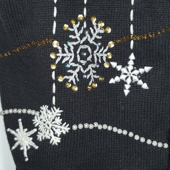 Hampton Studio Snow Winter Vest Size Large - Picture 3 of 10